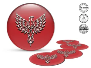 Custom Domed Emblem Premium Decals Edition
